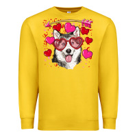 Lemon Valentine's day husky Premium Sweatshirt - RanaPortraitStore