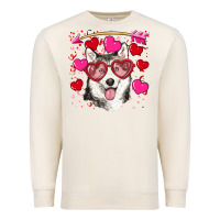 Sandshell Valentine's day husky Premium Sweatshirt - RanaPortraitStore