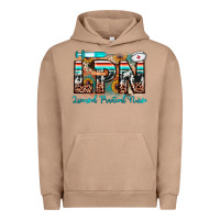 Pigment Burro lpn licensed practical nurse Urban Hoodie - JahusDesignShop