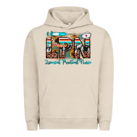 Pigment French Oak lpn licensed practical nurse Urban Hoodie - JahusDesignShop