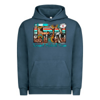 Pigment Midnight Navy lpn licensed practical nurse Urban Hoodie - JahusDesignShop