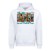 White lpn licensed practical nurse Urban Hoodie - JahusDesignShop