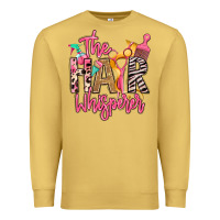 Antique Gold the hair whisperer Premium Sweatshirt - texasbilliewilder