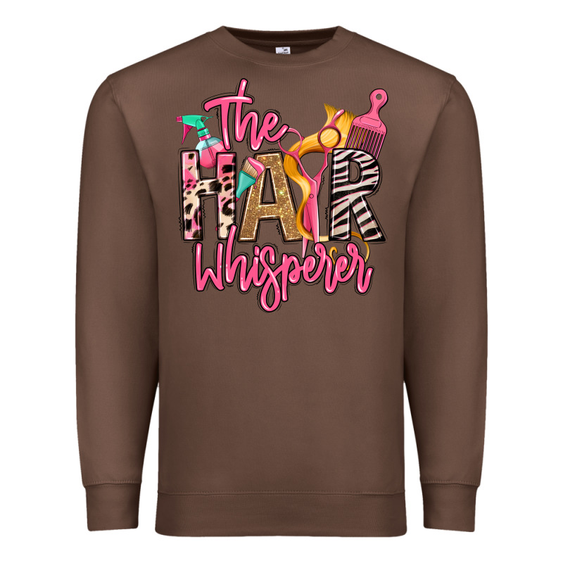 The Hair Whisperer Premium Sweatshirt by texasbilliewilder | Teevron