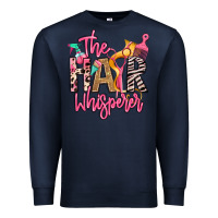 Navy the hair whisperer Premium Sweatshirt - texasbilliewilder