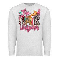 Oatmeal Heather the hair whisperer Premium Sweatshirt - texasbilliewilder
