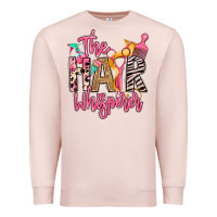 Pale Pink the hair whisperer Premium Sweatshirt - texasbilliewilder