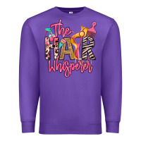 Purple the hair whisperer Premium Sweatshirt - texasbilliewilder