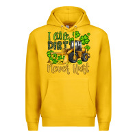 Lemon a little dirt never hurt st patricks bulldozer Premium Hoodie - JahusDesignShop