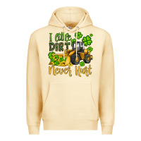 Pina Colada a little dirt never hurt st patricks bulldozer Premium Hoodie - JahusDesignShop
