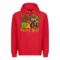 Red a little dirt never hurt st patricks bulldozer Premium Hoodie - JahusDesignShop