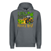 Rock a little dirt never hurt st patricks bulldozer Premium Hoodie - JahusDesignShop