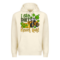 Sandshell a little dirt never hurt st patricks bulldozer Premium Hoodie - JahusDesignShop