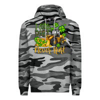 Slate Camo a little dirt never hurt st patricks bulldozer Premium Hoodie - JahusDesignShop