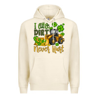 Tofu a little dirt never hurt st patricks bulldozer Premium Hoodie - JahusDesignShop