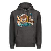 Charcoal Heather nail hustler Premium Hoodie - AdoDesignShop