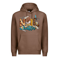 Chestnut nail hustler Premium Hoodie - AdoDesignShop