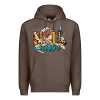 Coffee nail hustler Premium Hoodie - AdoDesignShop