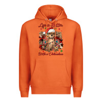Carrot christmas life is better with a chihuahua Premium Hoodie - JahusDesignShop