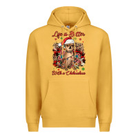 Christmas Life Is Better With A Chihuahua Premium Hoodie | Teevron