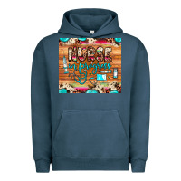 Pigment Midnight Navy nurse in progress Urban Hoodie - JahusDesignShop