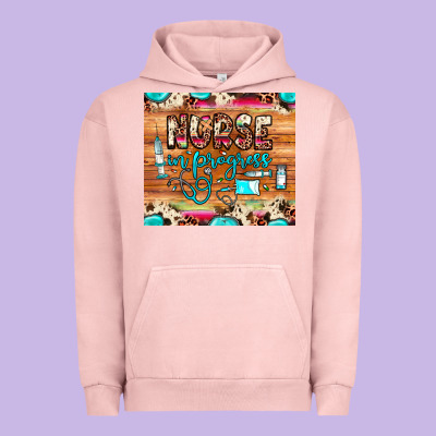 Nurse In Progress Urban Hoodie Designed By Jahusdesignshop