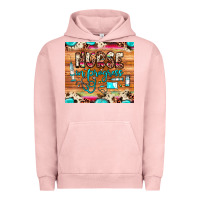 Pigment Salmon nurse in progress Urban Hoodie - JahusDesignShop