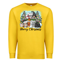 Lemon merry christmas gnomes Premium Sweatshirt - Zillion Design Studio