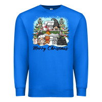 True Royal merry christmas gnomes Premium Sweatshirt - Zillion Design Studio