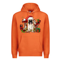 Carrot christmas joy pug Premium Hoodie - JahusDesignShop