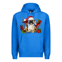 True Royal christmas joy pug Premium Hoodie - JahusDesignShop