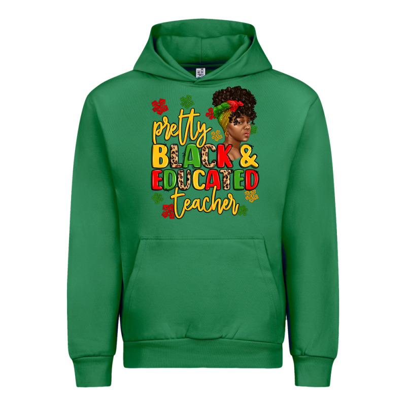 Pretty Black And Educated Teacher Urban Hoodie by Artiststas | Teevron