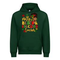 Forest Green pretty black and educated teacher Urban Hoodie - Artiststas