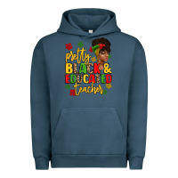 Pigment Midnight Navy pretty black and educated teacher Urban Hoodie - Artiststas