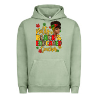 Pigment Oil Green pretty black and educated teacher Urban Hoodie - Artiststas
