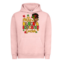 Pigment Salmon pretty black and educated teacher Urban Hoodie - Artiststas