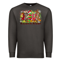 Smoke jesus the reason for the season Premium Sweatshirt - Zillion Design Studio