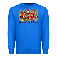 True Royal jesus the reason for the season Premium Sweatshirt - Zillion Design Studio