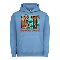 Pigment Pebble Blue rt respiratory therapist Urban Hoodie - JahusDesignShop