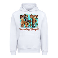 White rt respiratory therapist Urban Hoodie - JahusDesignShop