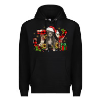 Black Christmas joy pitbull Premium Hoodie - JahusDesignShop