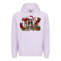 Lilac Christmas joy pitbull Premium Hoodie - JahusDesignShop