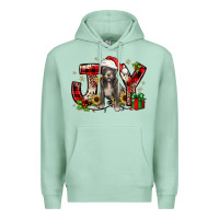 Seafoam Christmas joy pitbull Premium Hoodie - JahusDesignShop