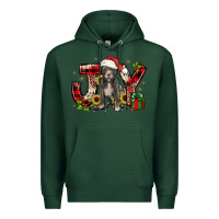 Sports Green Christmas joy pitbull Premium Hoodie - JahusDesignShop