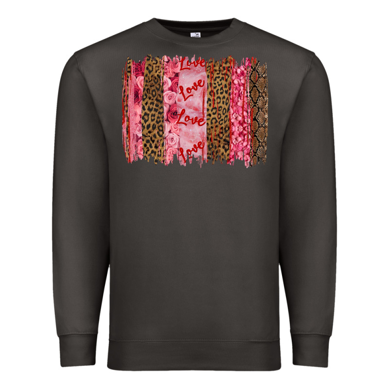 Valentine's Day Love Brushstrokes Premium Sweatshirt by RanaPortraitStore | Teevron
