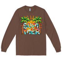 Chestnut summer waves and sun Long Sleeve Tee - BarkalooDesign