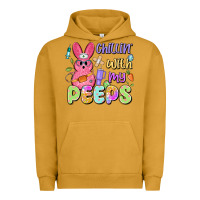 Pigment Peanut Butter chillin' with my peeps Urban Hoodie - Artiststas