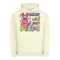 Pigment Pistachio chillin' with my peeps Urban Hoodie - Artiststas