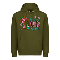 Army Green bless the lord oh my soul Premium Hoodie - AdoDesignShop