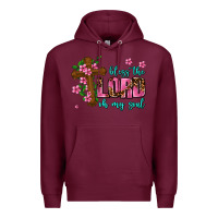 Burgundy bless the lord oh my soul Premium Hoodie - AdoDesignShop